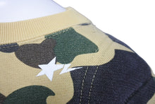 Load image into Gallery viewer, A BATHING APE アベイシングエイプ スウェット ASNKA GENERALS 1st カモ柄 パット入り プリント サイズM 美品 中古 60745