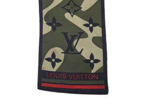 LOUIS VUITTON ルイヴィトン スカーフ カモフラージュ モノグラム 村上