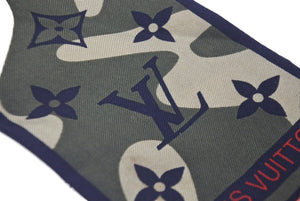 LOUIS VUITTON ルイヴィトン スカーフ カモフラージュ モノグラム 村上