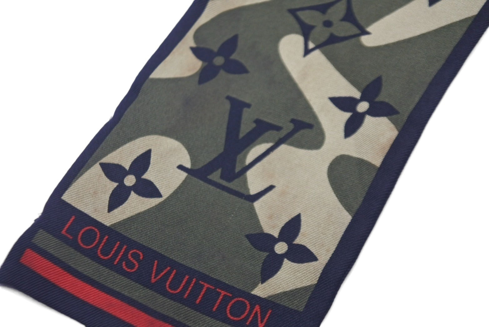 LOUIS VUITTON ルイヴィトン スカーフ カモフラージュ モノグラム 村上