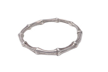 画像をギャラリービューアに読み込む, TIFFANY&amp;Co. ティファニー バングル ブレスレット アクセサリー バンブー 1996刻印 シルバー925 美品 中古 61023