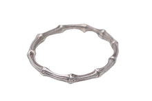 画像をギャラリービューアに読み込む, TIFFANY&amp;Co. ティファニー バングル ブレスレット アクセサリー バンブー 1996刻印 シルバー925 美品 中古 61023