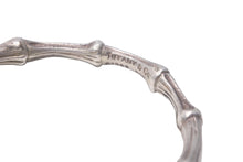 画像をギャラリービューアに読み込む, TIFFANY&amp;Co. ティファニー バングル ブレスレット アクセサリー バンブー 1996刻印 シルバー925 美品 中古 61023