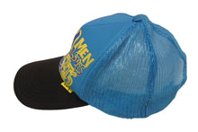 画像をギャラリービューアに読み込む, KAPITAL キャピタル キャップ DENIM MEN LOVES CATS K2204XH528 ポリエステル ナイロン ブルー イエロー ONE SIZE 美品 中古 4b006114