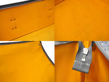 画像をギャラリービューアに読み込む, GOYARD ゴヤール トランク カラベル50 折りたたみ可能 ヘリンボーン柄 オーダーカラー グレー シルバー金具 美品 中古 61143