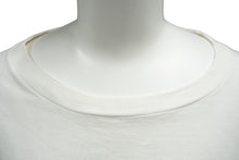 Load image into Gallery viewer, A BATHING APE アベイシングエイプ 長袖Ｔシャツ ラインストーンプリント 90年代 コットン ホワイト グレー M 美品 中古 61187