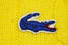 画像をギャラリービューアに読み込む, IZOD LACOSTE アイゾッドラコステ ニットセーター ヴィンテージ アクリル キッズ サイズ６ イエロー 良品 中古 61256