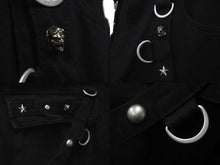 Load image into Gallery viewer, 極美品 BALENCIAGA バレンシアガ マキシ リバー スカート 3WAY 22SS ブラック デニム サイズ34 681718 中古 61365