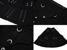 Load image into Gallery viewer, 極美品 BALENCIAGA バレンシアガ マキシ リバー スカート 3WAY 22SS ブラック デニム サイズ34 681718 中古 61365