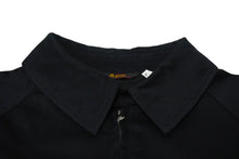 Load image into Gallery viewer, 極美品 A BATHING APE アベイシングエイプ 刺繍 パッチ ブルゾン ダークネイビー アウター ジャケット 紺 サイズL 中古 61755