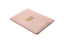 画像をギャラリービューアに読み込む, BURBERRY バーバリー キルティング ローラ カードケース ピンク ラムスキン 8056102B1916 ウォレット 名刺入れ 美品 中古 61903