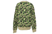 Load image into Gallery viewer, A BATHING APE アベイシングエイプ スウェットシャツ カモフラージュ 001SWG301017X Mサイズ コットン グリーン 良品 中古 62137