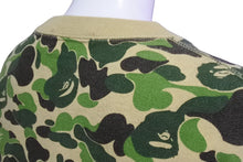 Load image into Gallery viewer, A BATHING APE アベイシングエイプ スウェットシャツ カモフラージュ 001SWG301017X Mサイズ コットン グリーン 良品 中古 62137