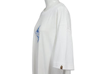 Load image into Gallery viewer, 新品同様 A BATHING APE アベイシングエイプ 半袖Ｔシャツ KAWS N.E.R.D STARTRAK サイズL ホワイト 中古 62248