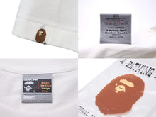 Load image into Gallery viewer, 新品同様 A BATHING APE アベイシングエイプ 半袖Ｔシャツ KAWS N.E.R.D STARTRAK サイズL ホワイト 中古 62248