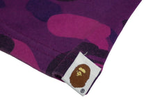 Load image into Gallery viewer, A BATHING APE アベイシングエイプ 半袖Ｔシャツ 001CSJ201015M XLサイズ カモフラージュ コットン パープル 美品 中古 62511