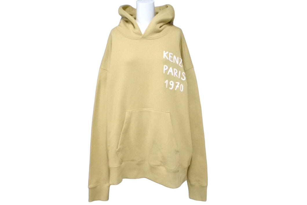 KENZO ケンゾー プルオーバー パーカー フーディー 22AW FC65SW5484MB11 NIGO ベージュ サイズL 美品 中古 62651