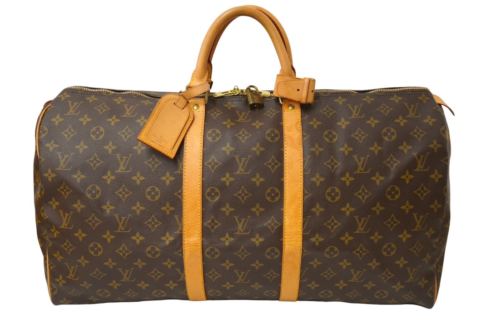 LOUIS VUITTON ルイヴィトン キーポル 55 ボストンバッグ モノグラム