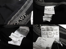 画像をギャラリービューアに読み込む, LOEWE ロエベ アナグラムジョギング スエットパンツ ブラック H526Y27X46 コットン サイズL 美品 中古 63041