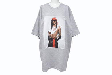 新品未使用 Supreme シュプリーム Playboi Carti プレイボイ カルティ PHOTO TEE 半袖Ｔシャツ グレー サイズXL FW25T50 中古 4b006363
