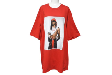 新品未使用 Supreme シュプリーム Playboi Carti プレイボイ カルティ PHOTO TEE 半袖Ｔシャツ レッド サイズXL FW25T50 中古 4b006369