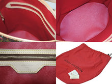 画像をギャラリービューアに読み込む, 新品同様 LOUIS VUITTON ルイ ヴィトン モノグラム チェリー バケットPM 村上隆 M95012 ハンドバッグ ブラウン 中古 63694