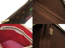 画像をギャラリービューアに読み込む, 新品同様 LOUIS VUITTON ルイ ヴィトン モノグラム チェリー バケットPM 村上隆 M95012 ハンドバッグ ブラウン 中古 63694