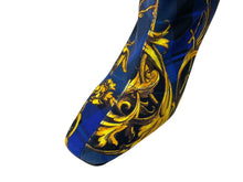 画像をギャラリービューアに読み込む, 新品未使用 VERSACE JEANS COUTURE ヴェルサーチ ジーンズ クチュール ブーツ サイズ36 71VA3SF3 総柄 中古 64143