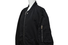 画像をギャラリービューアに読み込む, RICK OWENS DRKSHDW リックオウエンス ダークシャドウ WOVEN PADDED ジャケット サイズS DU17F2760-MU ブラック 美品 中古 64160