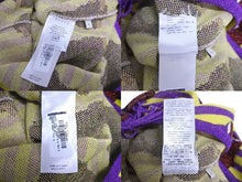 Load image into Gallery viewer, 極美品 GUCCI グッチ タイガーフェイス ジャンプスーツ EABB 2017 00403 イエロー パープル レッド サイズS 64378