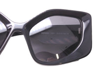 画像をギャラリービューアに読み込む, 極美品 OFF WHITE オフ ホワイト デンバー サングラス メガネ ブラック BULACK OER 1062 55◻︎19 中古 64522