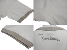 Load image into Gallery viewer, A BATHING APE BAPE KAWS ベイプ アベイシング エイプ カウズ Tシャツ サイズ S ホワイト ピンク グレー 美品 中古 64599