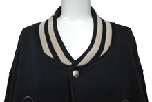 Load image into Gallery viewer, A BATHING APE BABY MIRO ベイプ アベイシング エイプ KAWS カウズ ミロ アウター スタジャン サイズ XL ブラック 中古 美品 64602