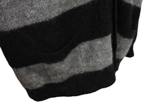 画像をギャラリービューアに読み込む, SAINT LAURENT PARIS サンローラン パリ ニット セーター 13年ボーダー モヘヤカーディガン ニット サイズXS 美品 中古 64683