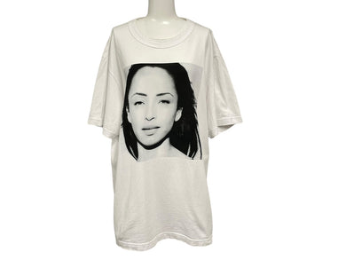 SACAI サカイ SADE シャーデプリント 半袖Ｔシャツ トップス 21-0227S ホワイト コットン サイズ4 良品 中古 64815
