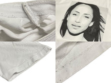 画像をギャラリービューアに読み込む, SACAI サカイ SADE シャーデプリント 半袖Ｔシャツ トップス 21-0227S ホワイト コットン サイズ4 良品 中古 64815