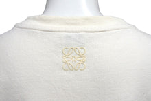 画像をギャラリービューアに読み込む, LOEWE ロエベ 半袖Ｔシャツ トップス クールネック ロゴプリント S540Y22X06 ベージュ グリーン ゴールド サイズS 良品 中古 64820