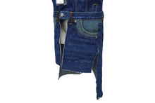 画像をギャラリービューアに読み込む, 新品未使用 MARTIN MARGIELA マルタン マルジェラ ロングライン デニムベスト サイズ38 コットン ブルー S51FB0073 中古 64824