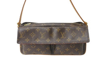 画像をギャラリービューアに読み込む, 極美品 LOUIS VUITTON ルイ ヴィトン ハンドバッグ モノグラム ヴィバシテMM PVCコーティング M51164 ブラウン ゴールド金具 中古 64908
