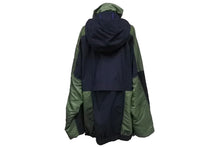 画像をギャラリービューアに読み込む, SACAI サカイ ダウンジャケット ミリタリージャケット ナイロン ファスナー ボタン ネイビー カーキ19-02068M サイズ1 美品 中古 64980