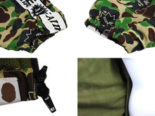 Load image into Gallery viewer, 極美品 A BATHING APE アベイシングエイプ SAINT MICHAEL セントマイケル アウター ブルゾン SM-YS8-0000-C29 サイズXL グリーン 中古 64987