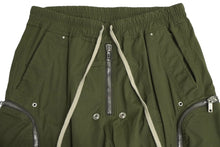 画像をギャラリービューアに読み込む, 極美品 RICK OWENS リックオウエンス バウハウス カーゴパンツ ジョガー ジッパー 2023SS コットン カーキ サイズ40 中古 64989