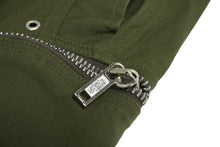 画像をギャラリービューアに読み込む, 極美品 RICK OWENS リックオウエンス バウハウス カーゴパンツ ジョガー ジッパー 2023SS コットン カーキ サイズ40 中古 64989