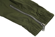 画像をギャラリービューアに読み込む, 極美品 RICK OWENS リックオウエンス バウハウス カーゴパンツ ジョガー ジッパー 2023SS コットン カーキ サイズ40 中古 64989