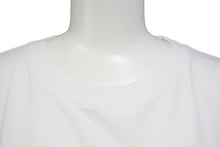 画像をギャラリービューアに読み込む, 極美品 RAF SIMONS ラフシモンズ 半袖Ｔシャツ ラウンドネック ショートスリーブ RロゴTシャツ ホワイト ブラック コットン XL 中古 64999