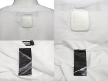 画像をギャラリービューアに読み込む, 極美品 RAF SIMONS ラフシモンズ 半袖Ｔシャツ ラウンドネック ショートスリーブ RロゴTシャツ ホワイト ブラック コットン XL 中古 64999
