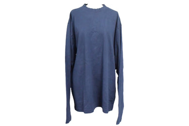 新品未使用 YEEZY GAP イージー ギャップ 長袖Ｔシャツ RN54023/CA17897 Mサイズ カニエウエスト コットン ネイビー 中古 65028