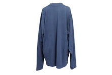 画像をギャラリービューアに読み込む, 新品未使用 YEEZY GAP イージー ギャップ 長袖Ｔシャツ RN54023/CA17897 Mサイズ カニエウエスト コットン ネイビー 中古 65028