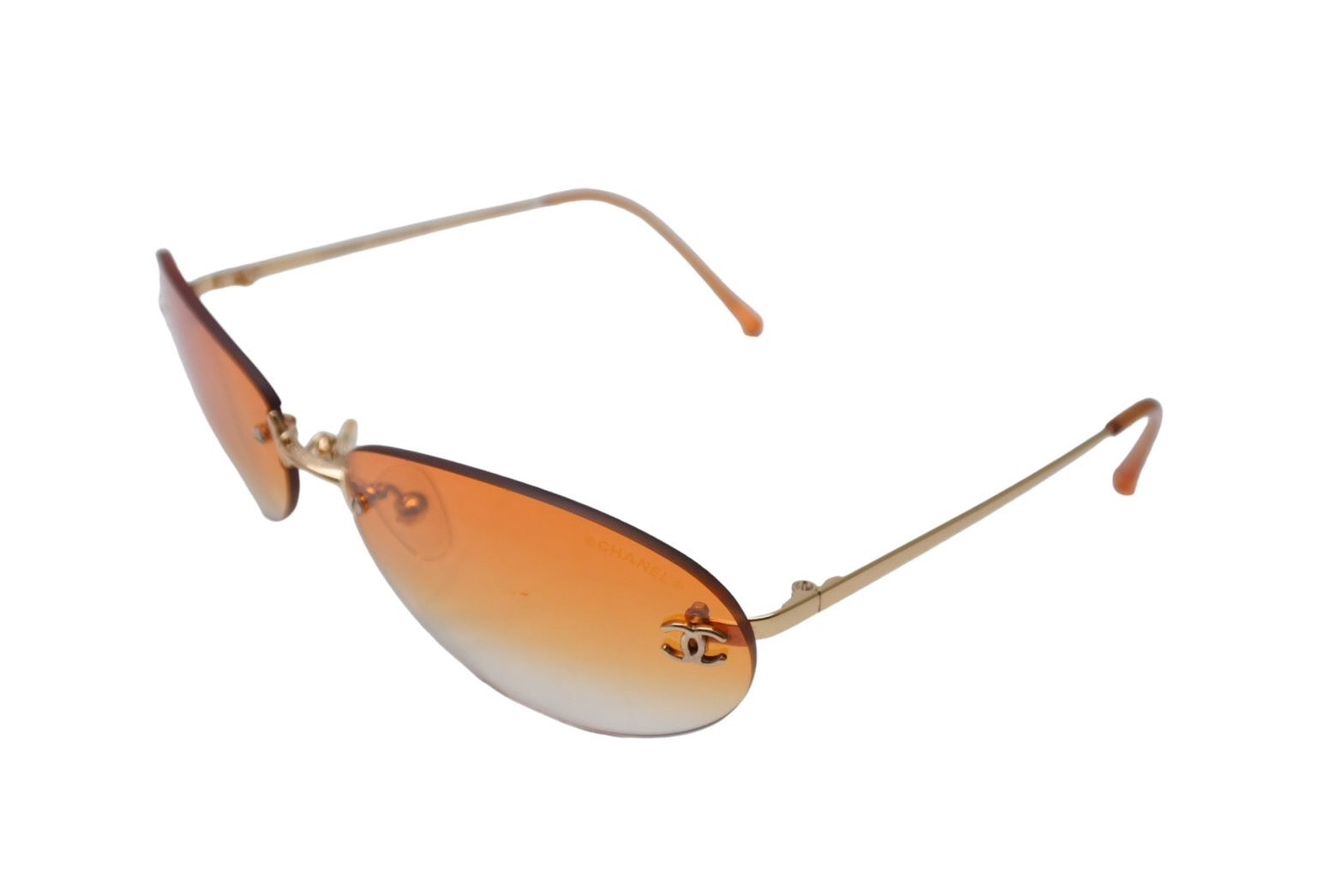 美品 CHANEL シャネル サングラス メガネ ココマーク 4013 イタリア製