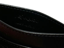 画像をギャラリービューアに読み込む, 極美品 SAINT LAURENT サンローラン カードケース リヴゴーシュ YSLロゴ レザー ブラック 中古 65262